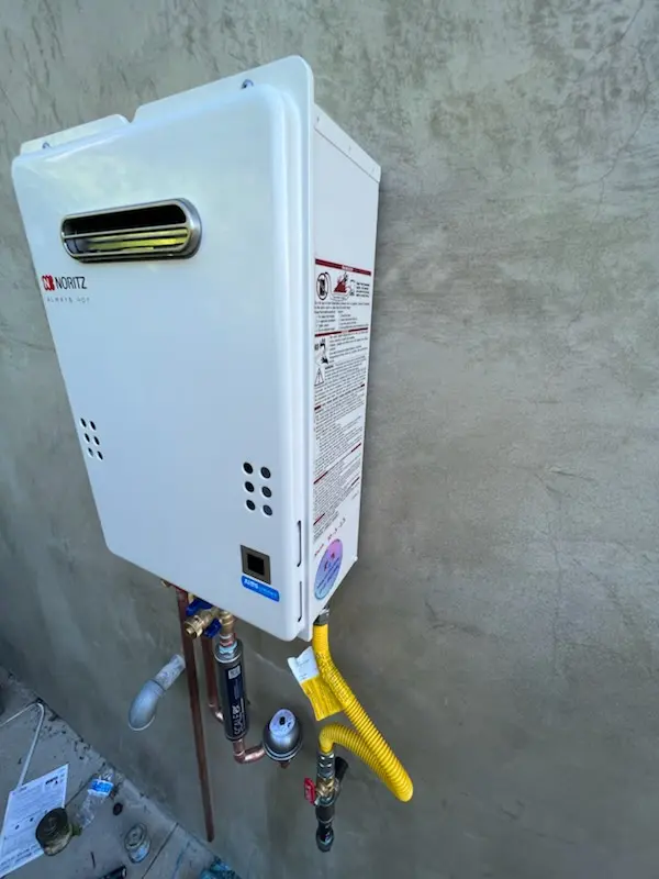 Tankless water heater installation for Greenville Manor homes